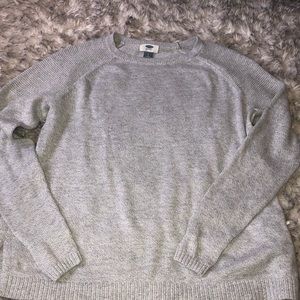 Grey Old Navy sweater